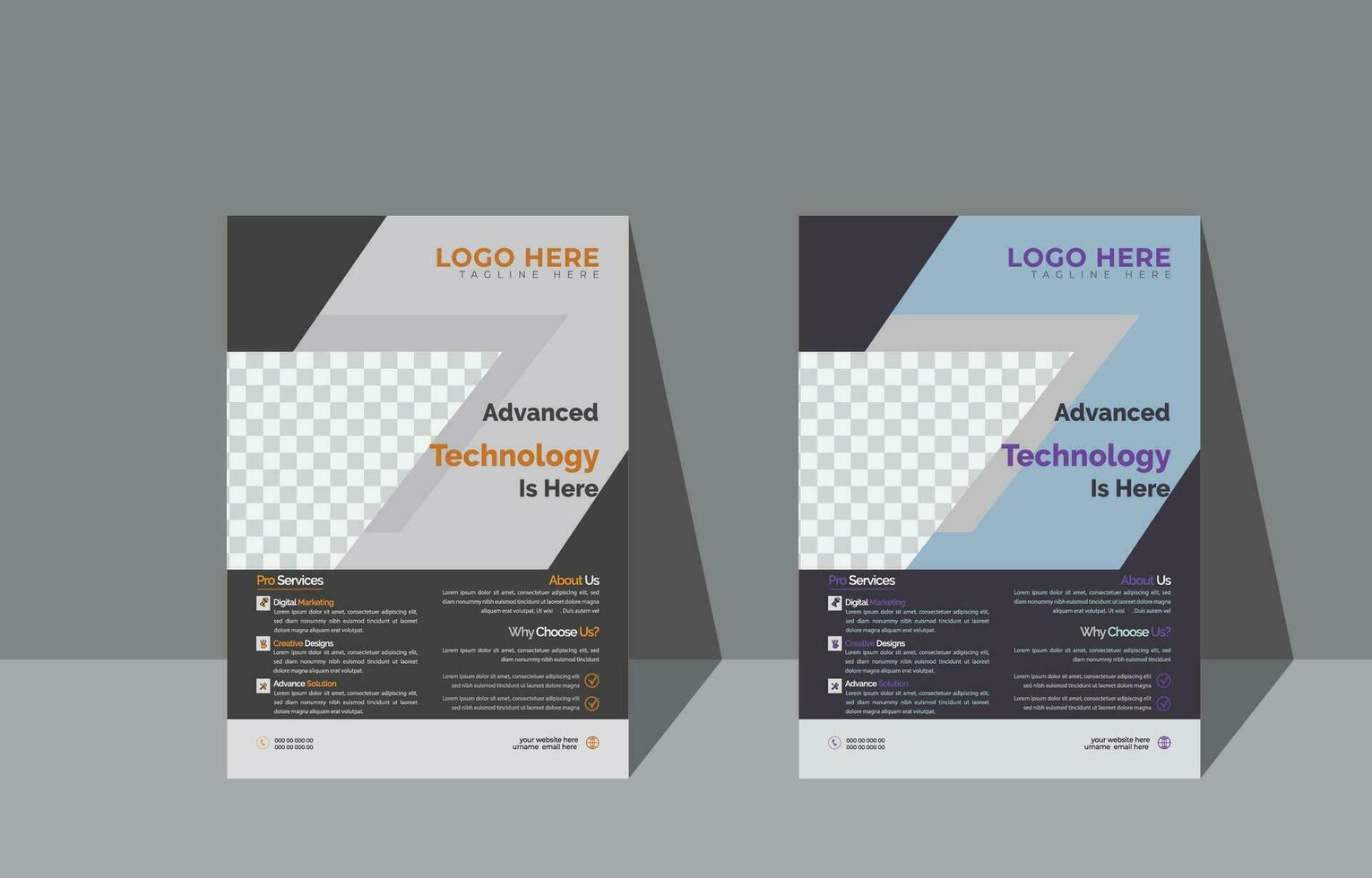 poster flyer Tamphlet brochure cover design layout space  vector illustration template in A4 size