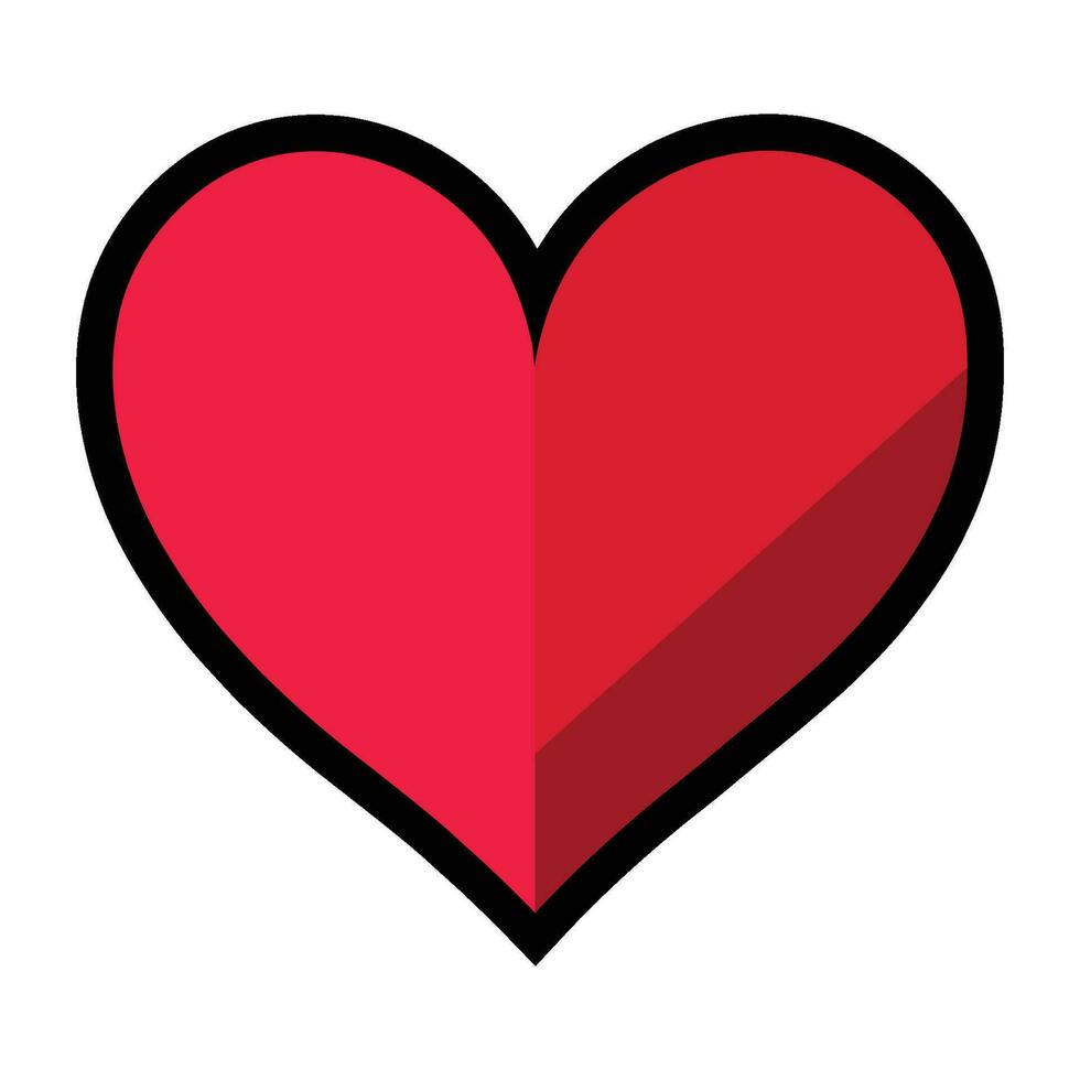 Heart Icon Shape Love Symbol vector