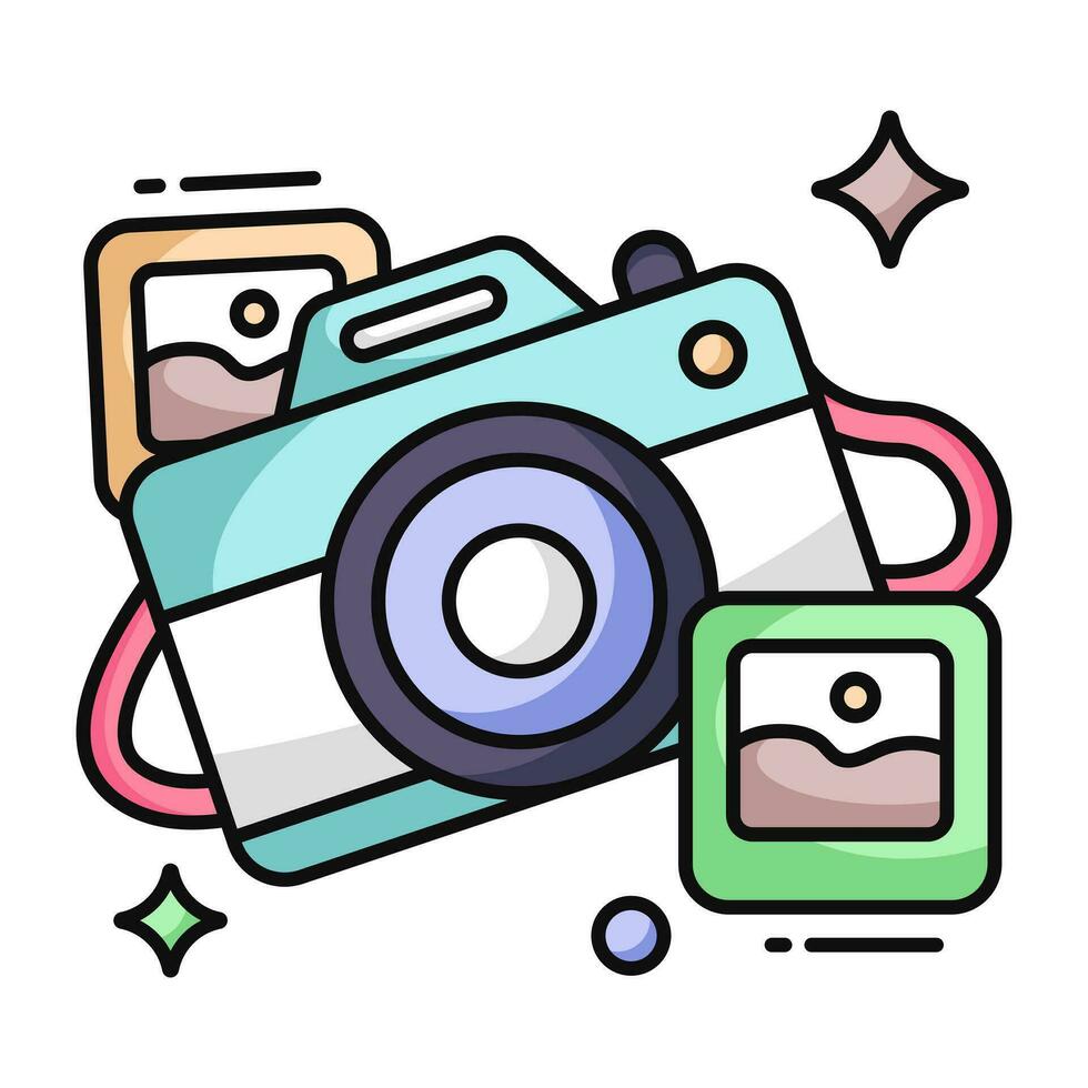 Premium download icon of camera vector