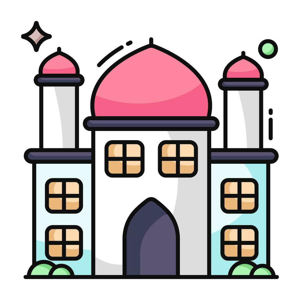 Premium download icon of mosque vector