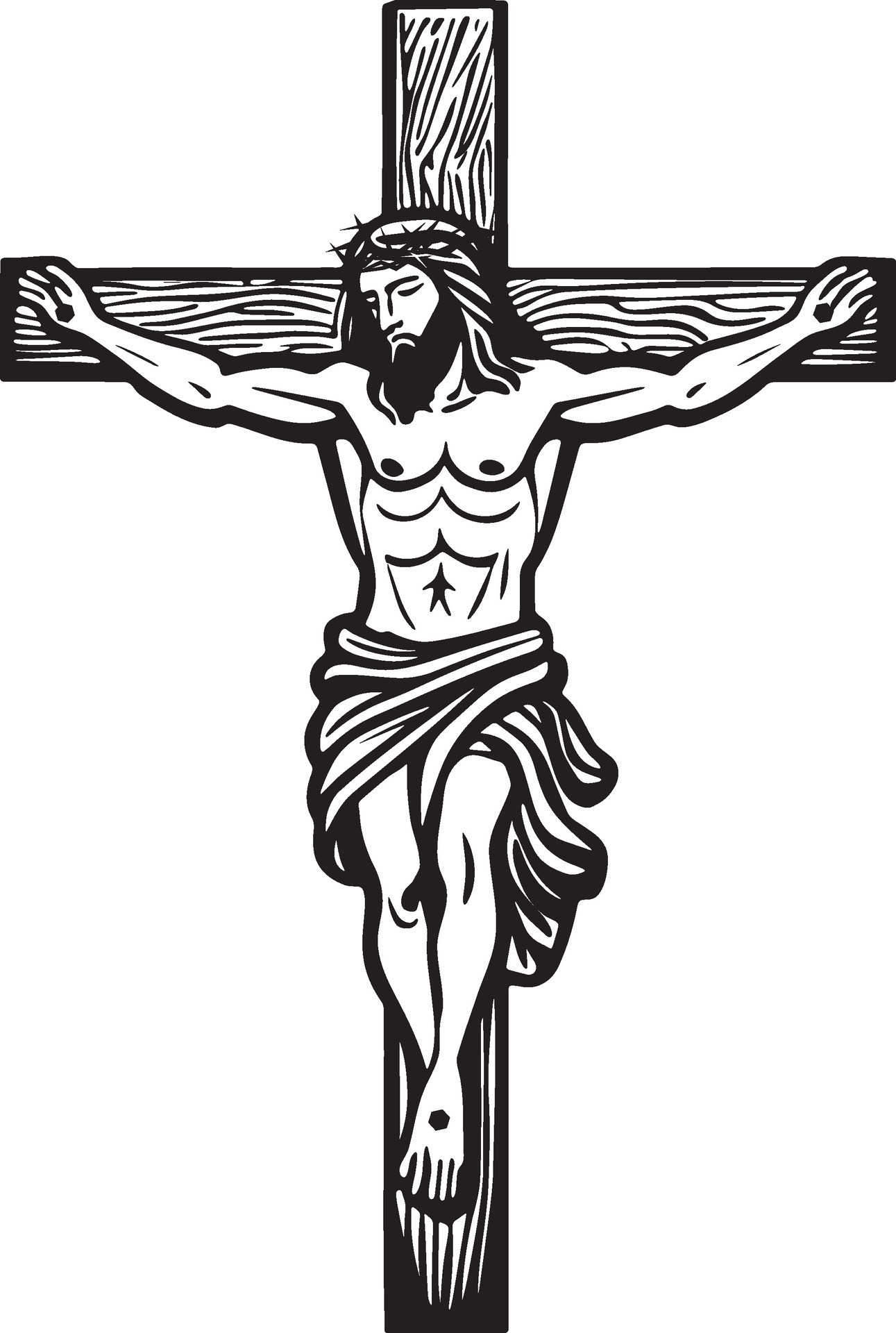 AI generated Jesus Christ on the Cross 36373161 Vector Art at Vecteezy