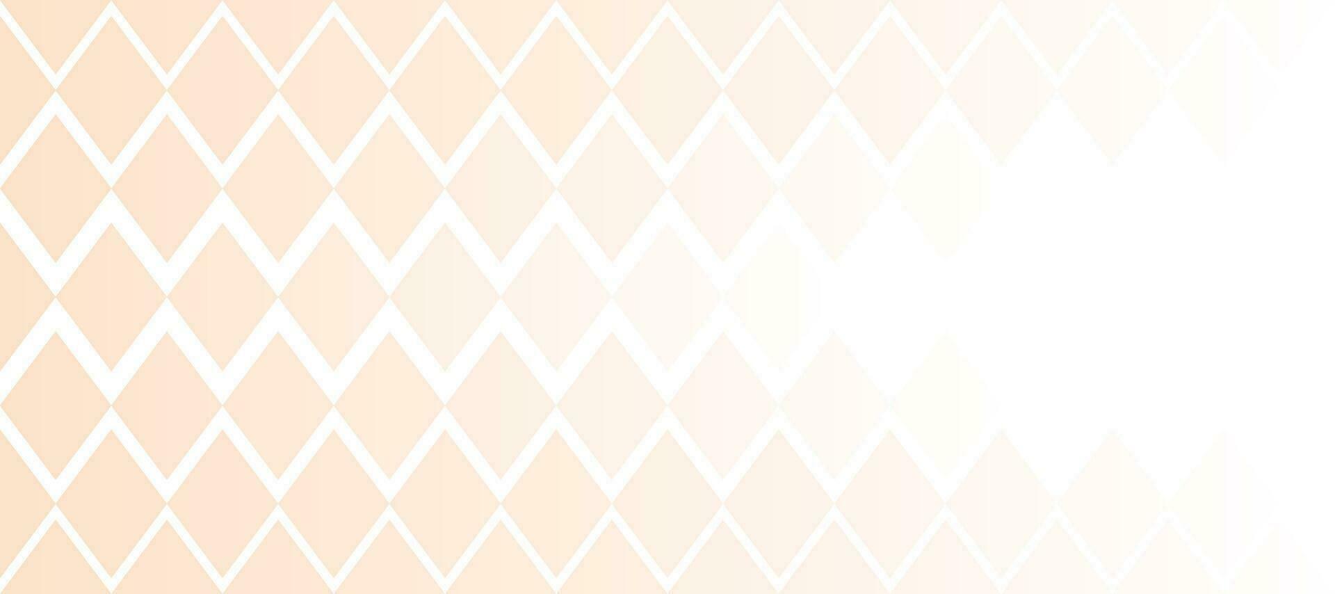 pastel peach argyle squares pattern design background vector