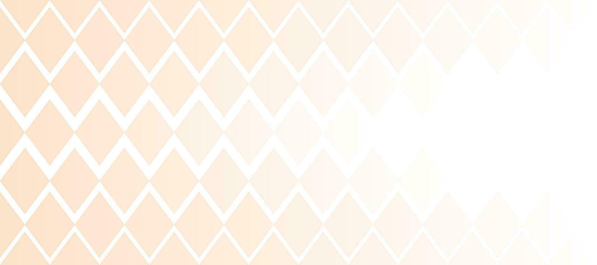 pastel peach argyle squares pattern design background vector