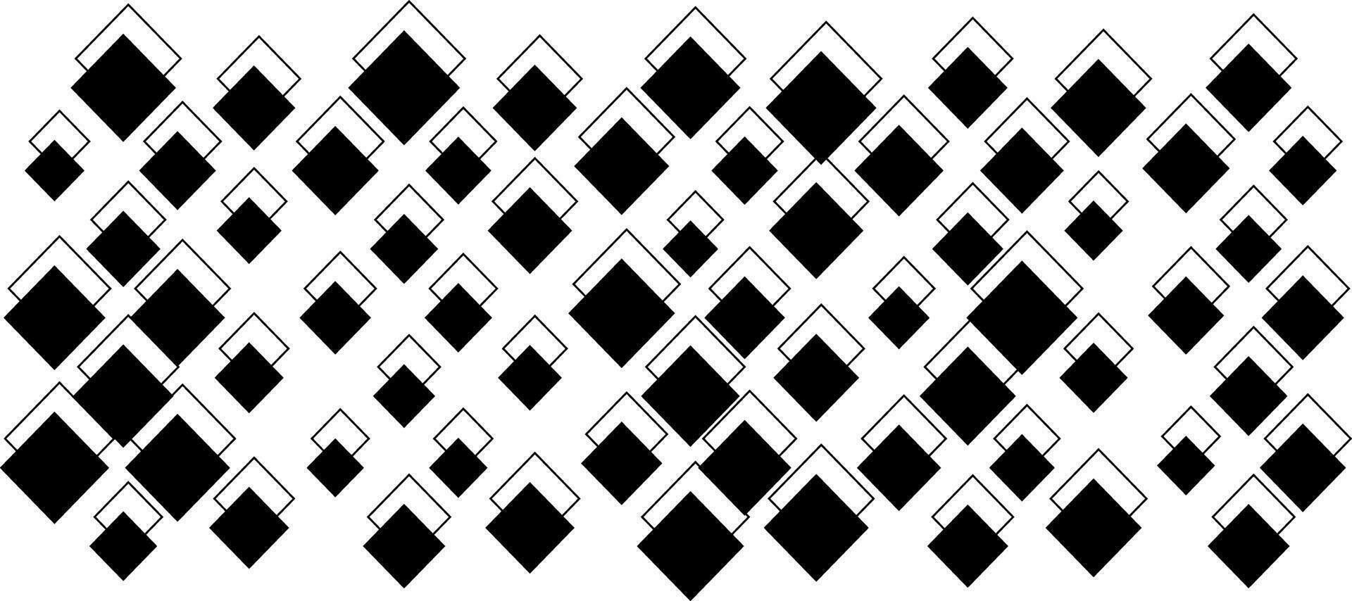 negro cuadrícula polígono con línea modelo diseño antecedentes vector