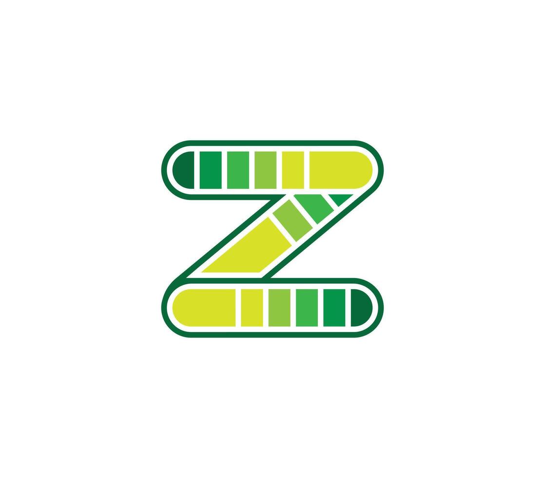 Z Letter Company Business Logo Design Concept vector