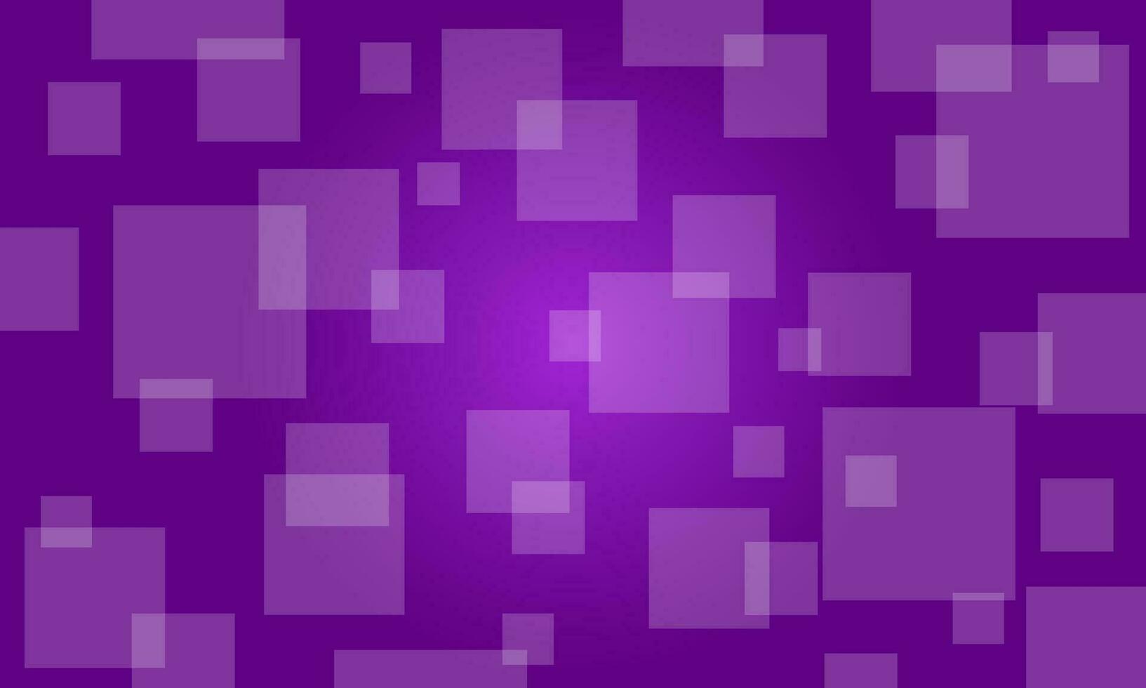 Purple geometric cube background vector illustration.