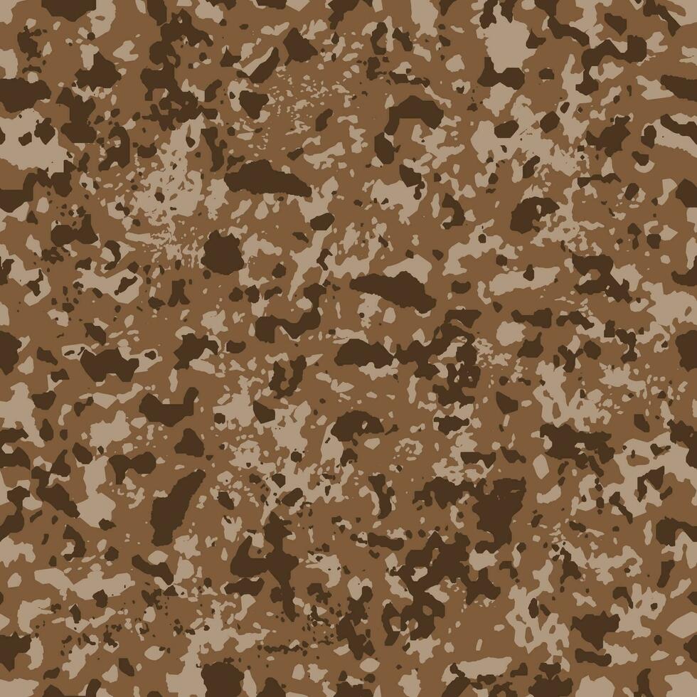 Military camouflage repeating seamless pattern. vector