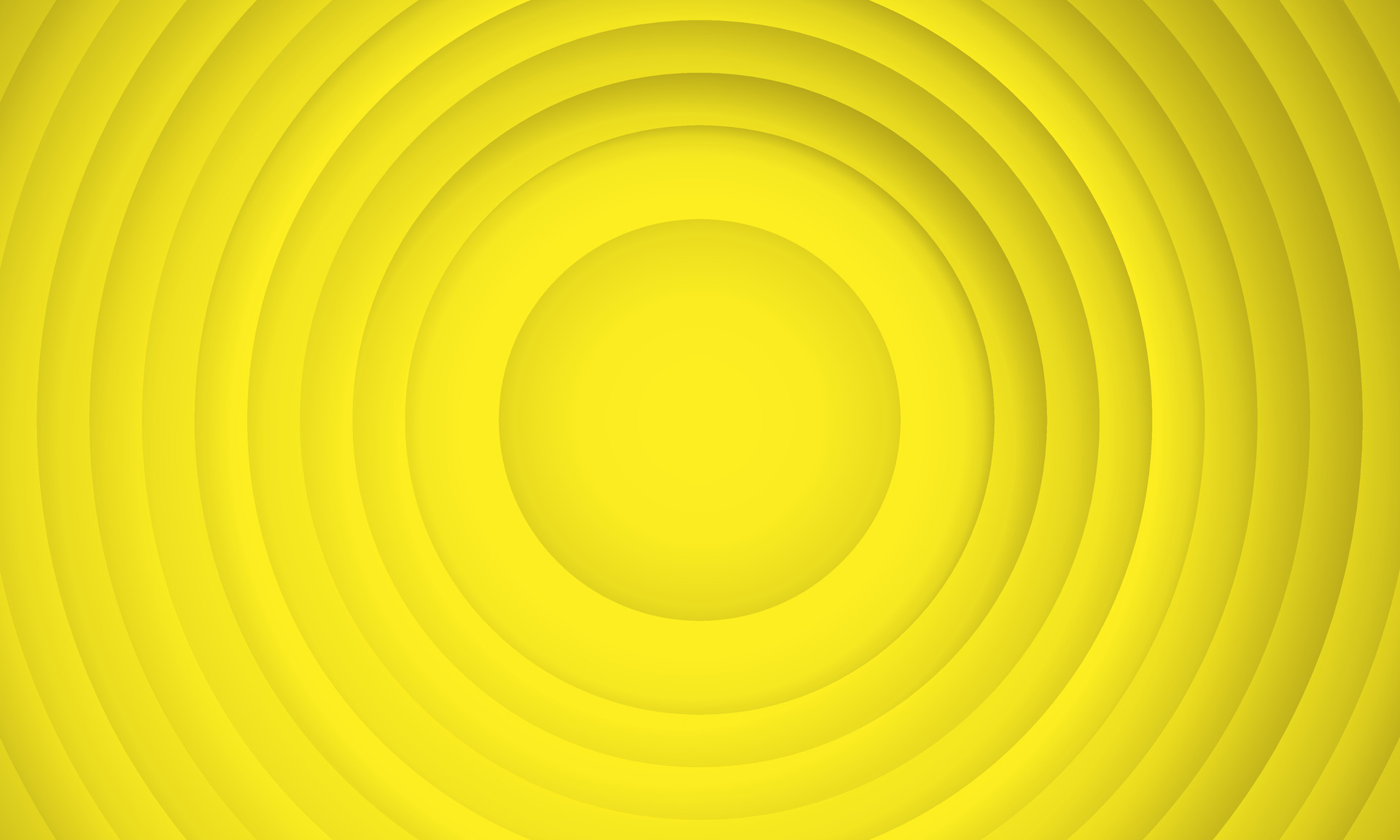 Abstract circle layers texture on yellow background with shadow ...