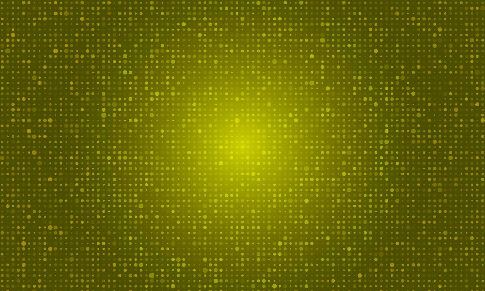 Yellow halftone background digital abstract. vector