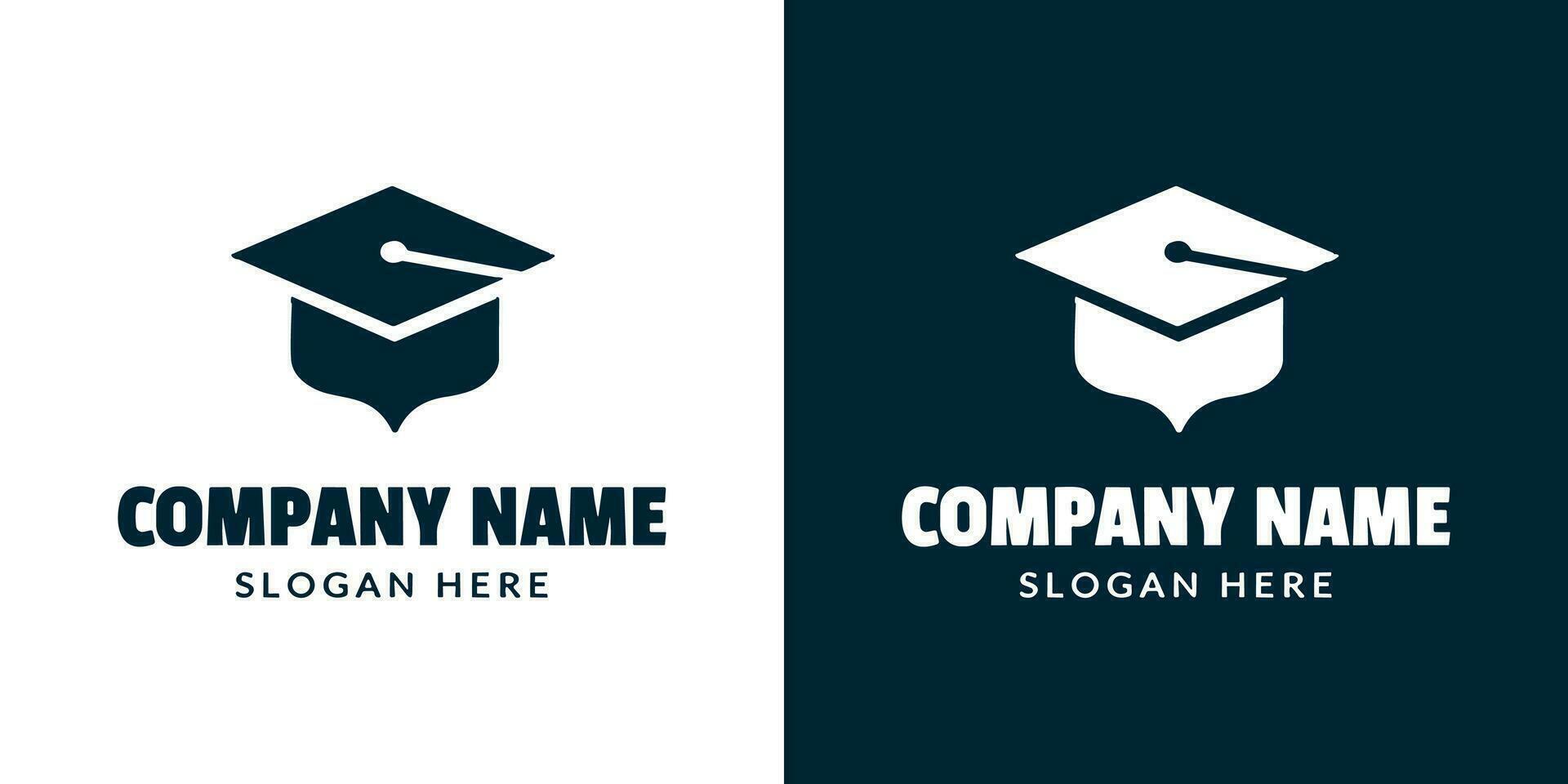 Education Logotype concept. Logo design template. Vector illustration.