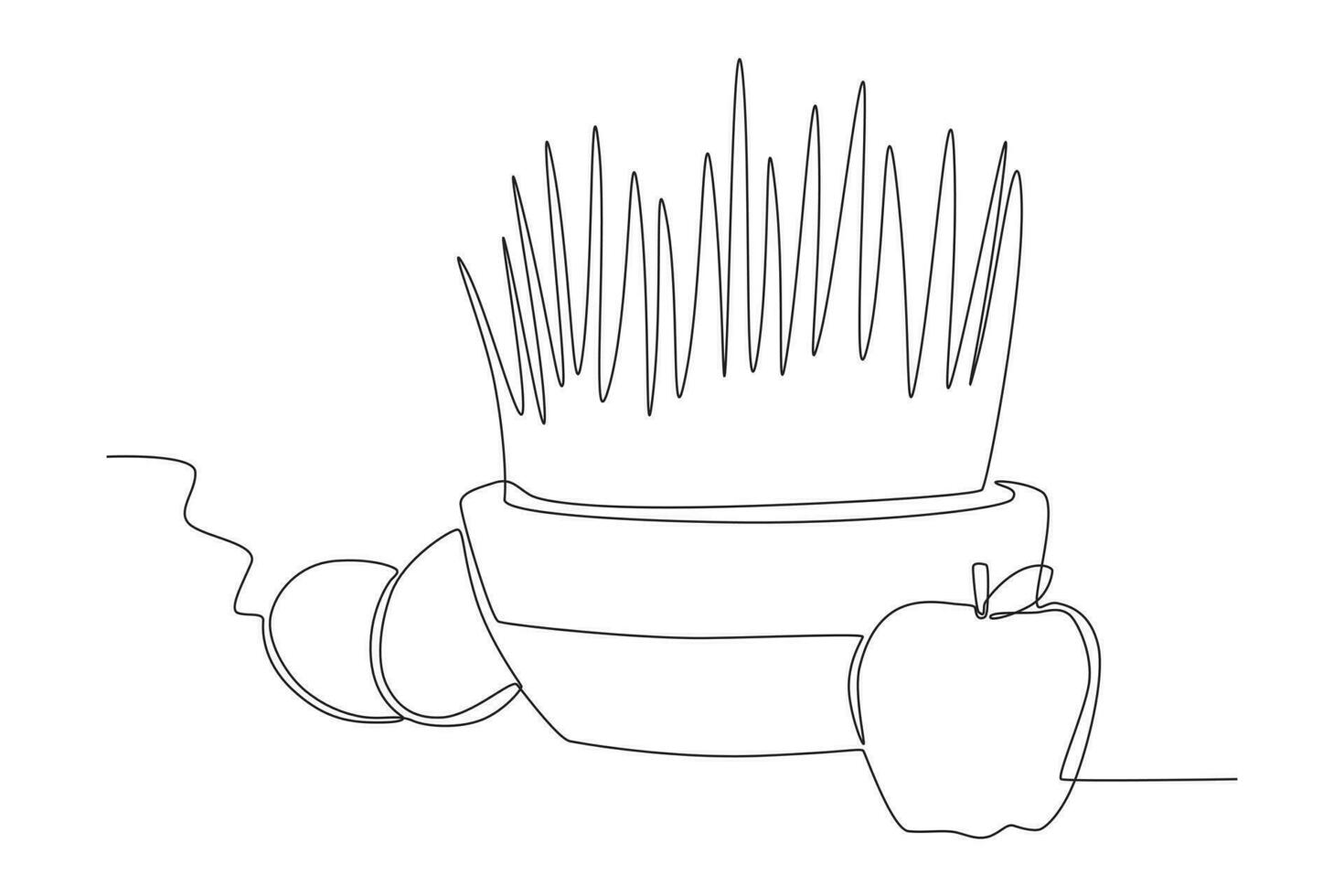 food available in Nowruz vector