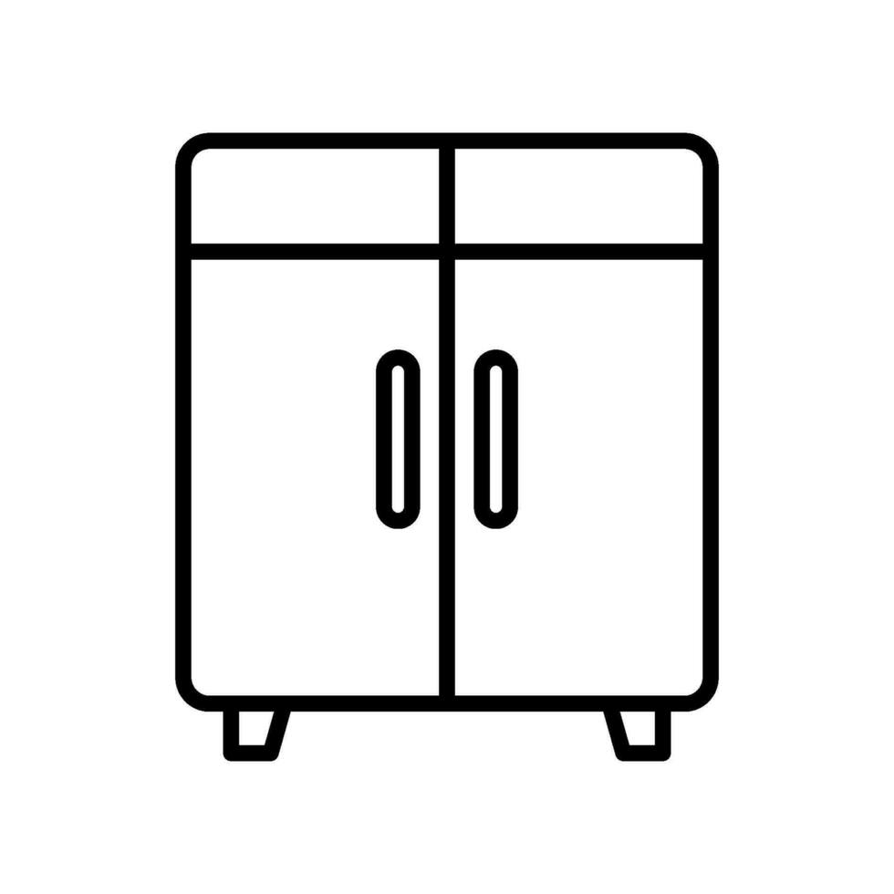 Cupboard icon vector design templates simple and modern