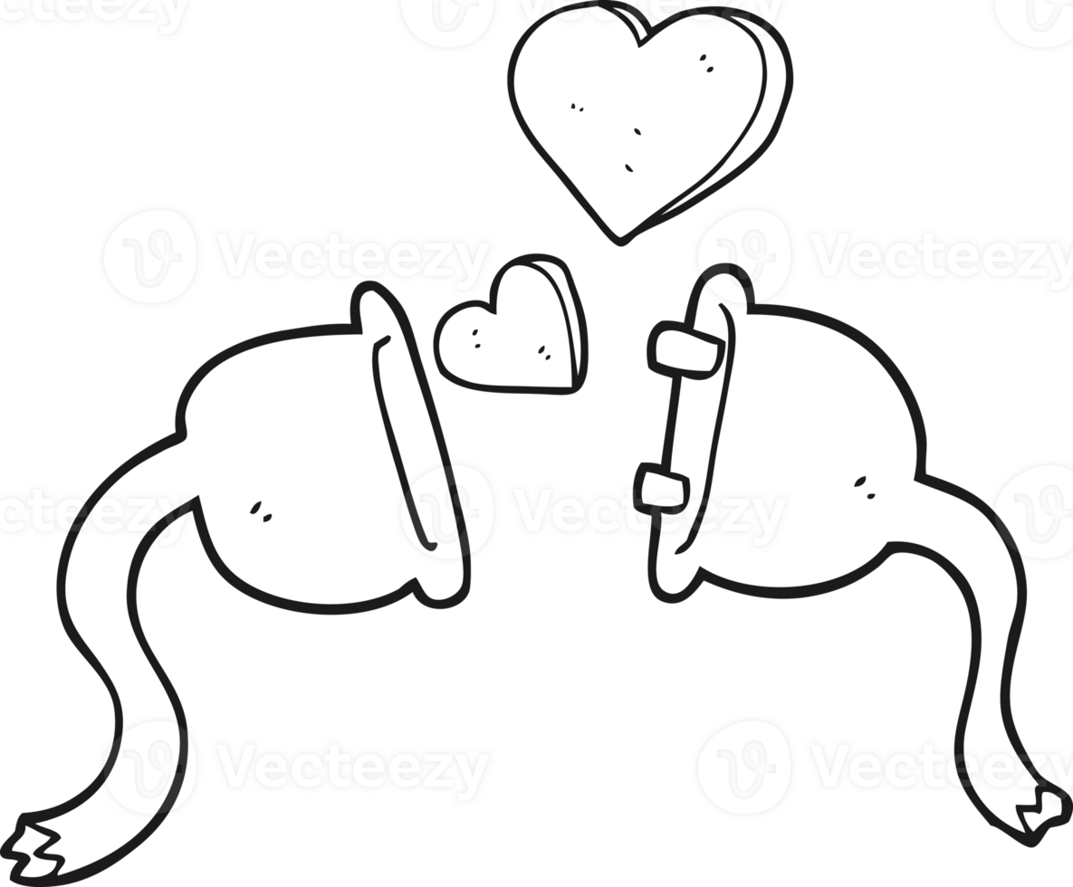 black and white cartoon electrical plugs png