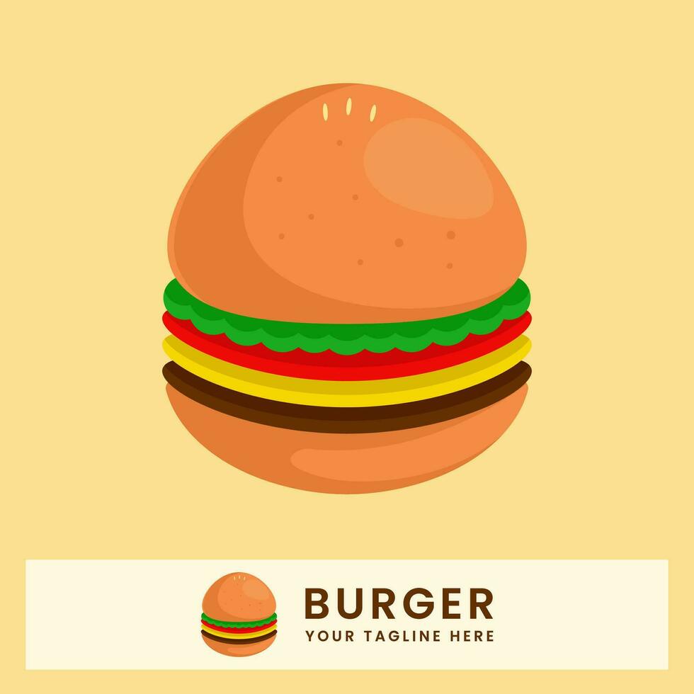 Mouthwatering Burger Vector