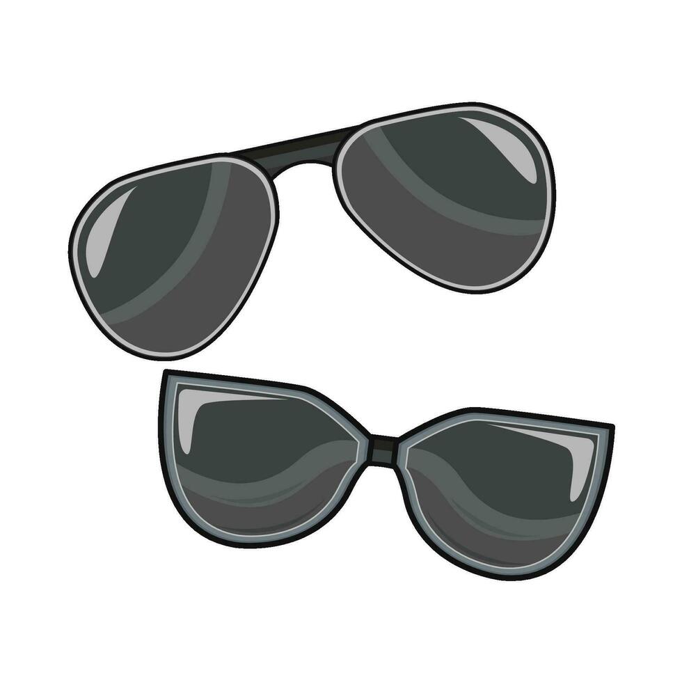 ilustración de Gafas de sol vector