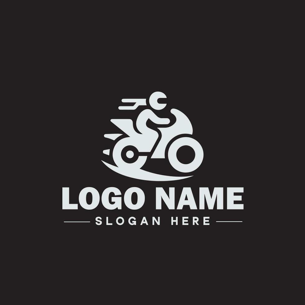 Automotive logo Auto shop logo auto dealership logo auto repair logo Icon clean flat modern minimalist business vehicle logo editable vector