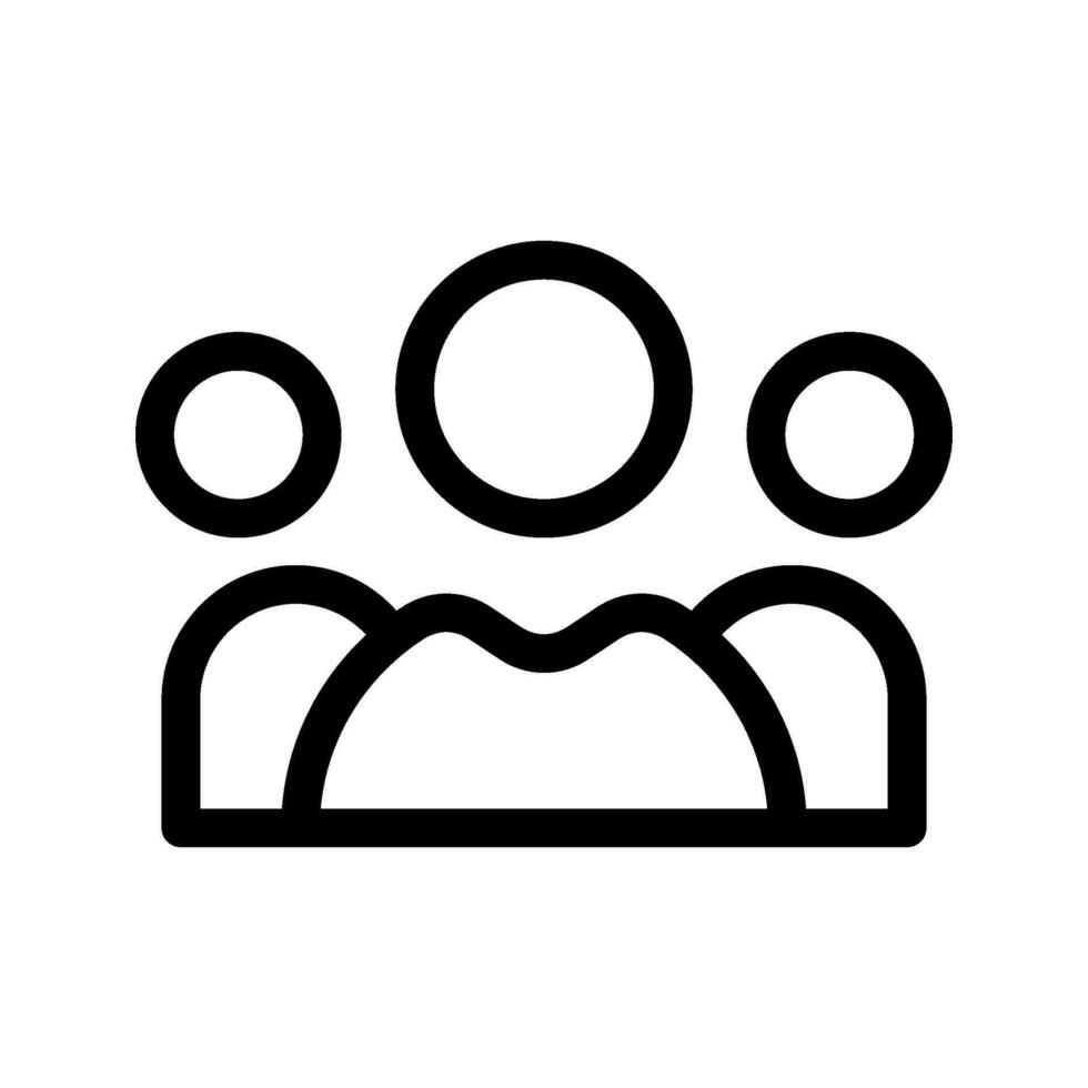 Group Icon Vector Symbol Design Illustration