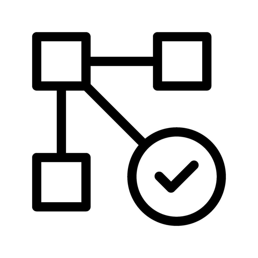 interoperabilidad icono vector símbolo diseño ilustración