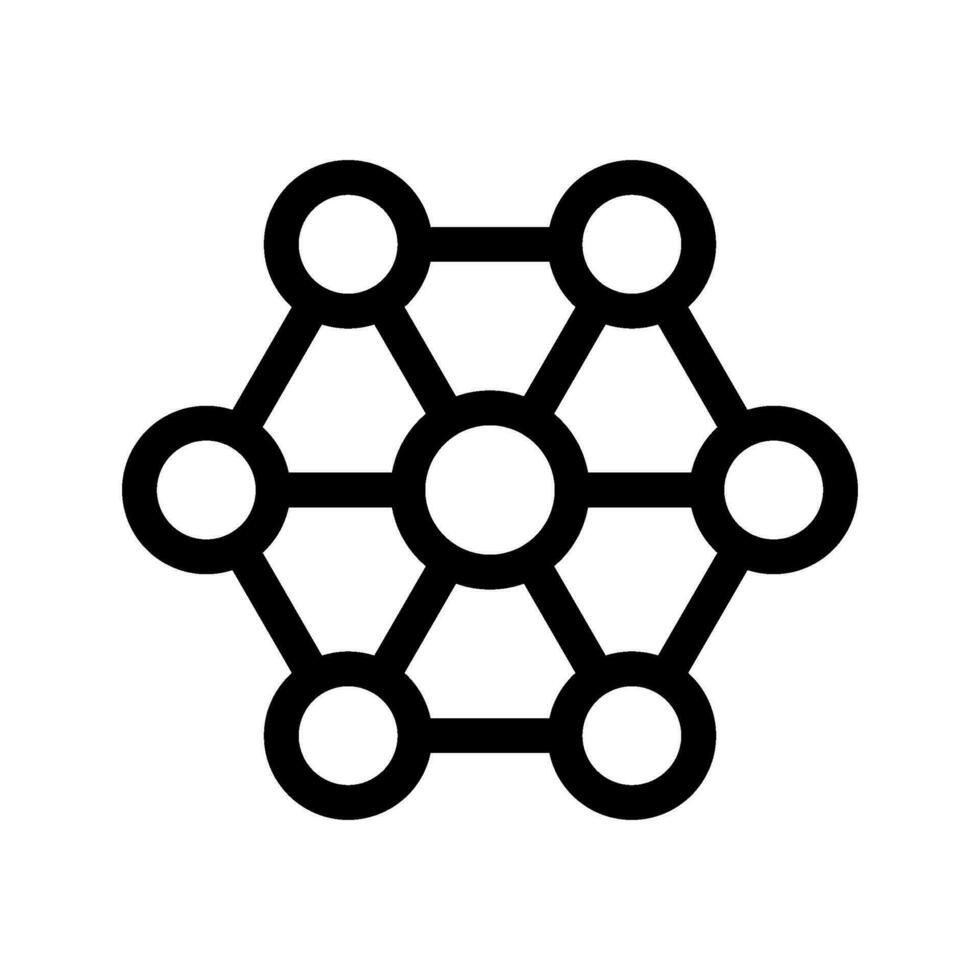 Network Icon Vector Symbol Design Illustration