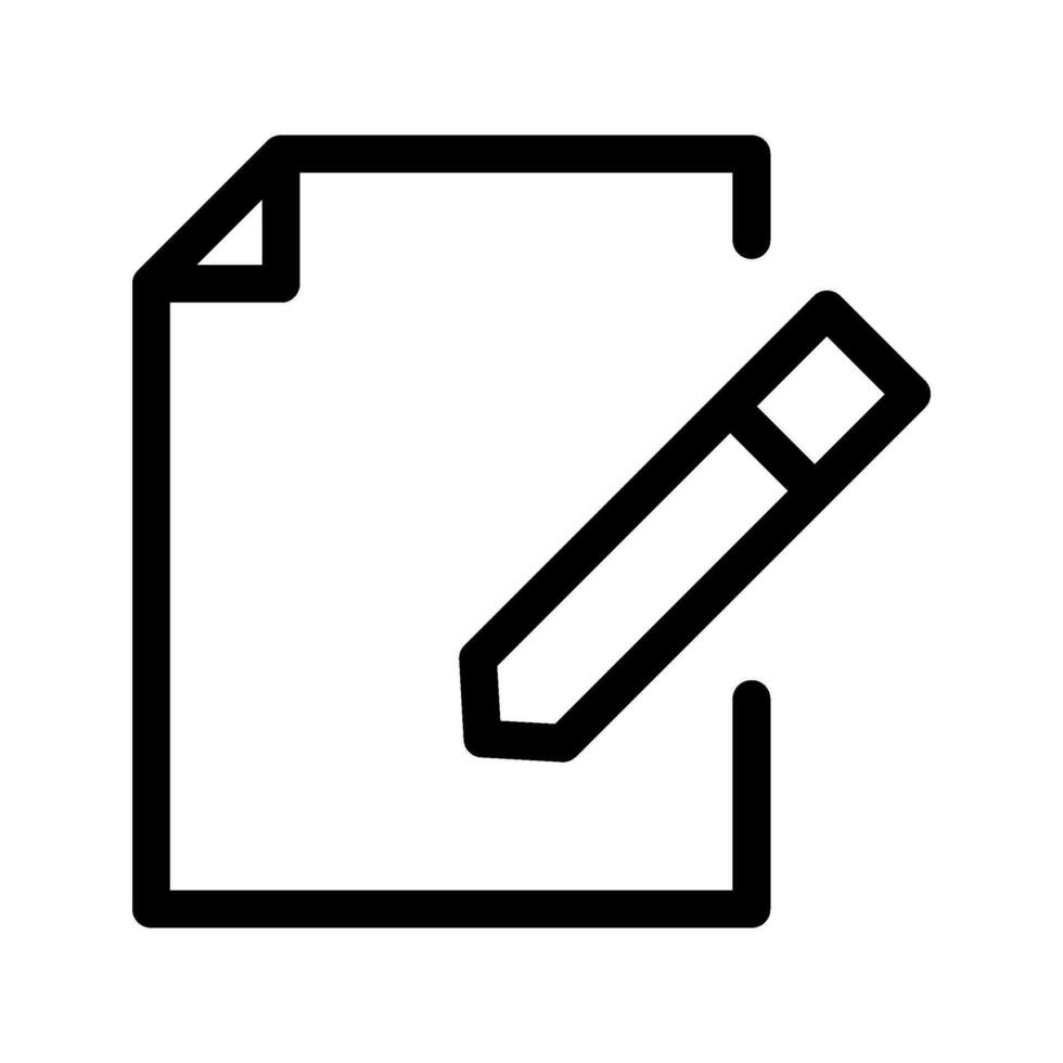 Document Icon Vector Symbol Design Illustration