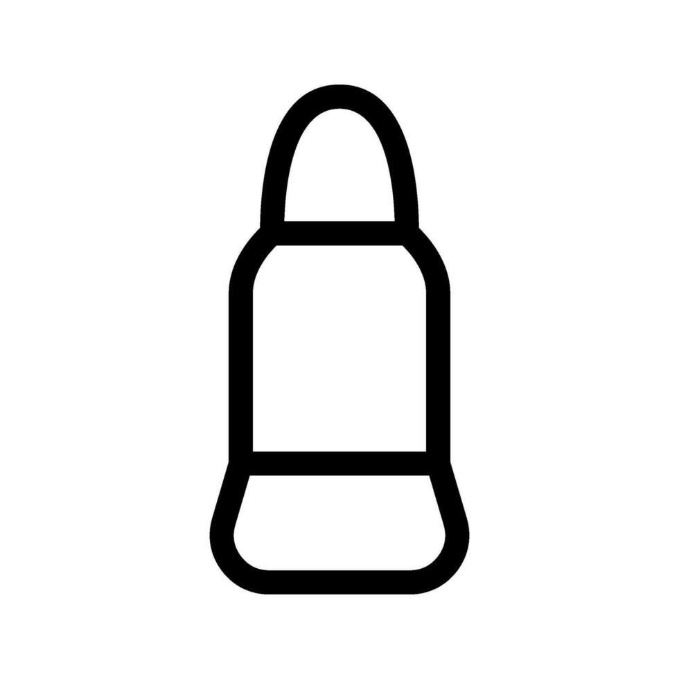 bala icono vector símbolo diseño ilustración