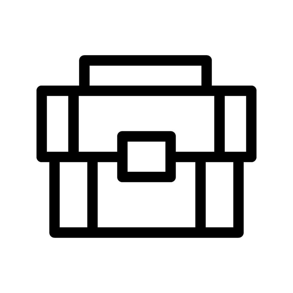 Briefcase Icon Vector Symbol Design Illustration