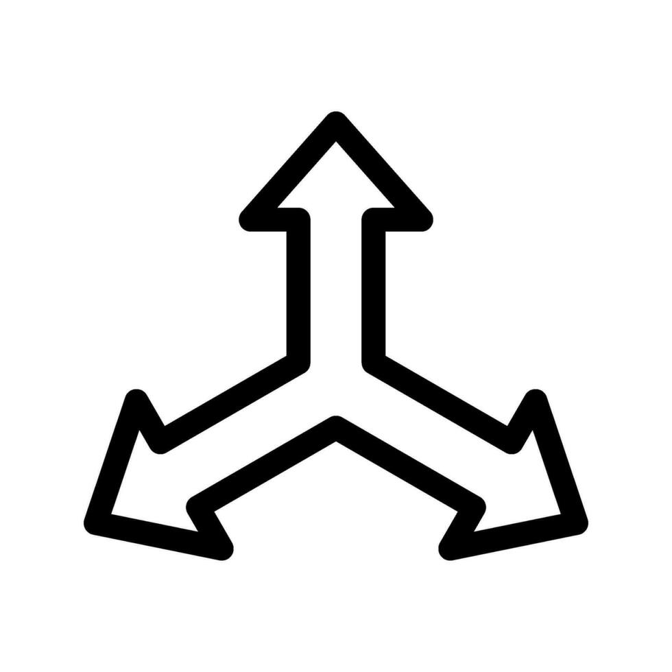 Arrow Icon Vector Symbol Design Illustration
