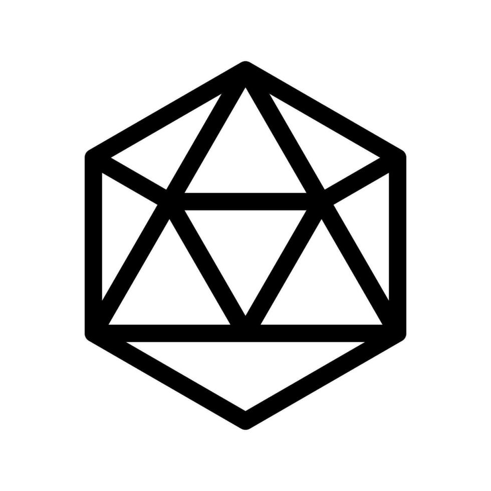 Role Playing Icon Vector Symbol Design Illustration