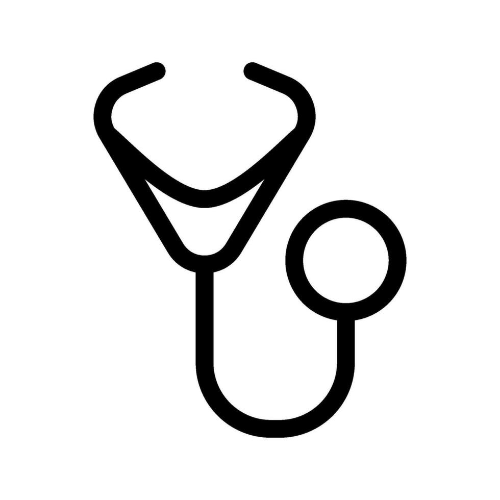 Stethoscope Icon Vector Symbol Design Illustration