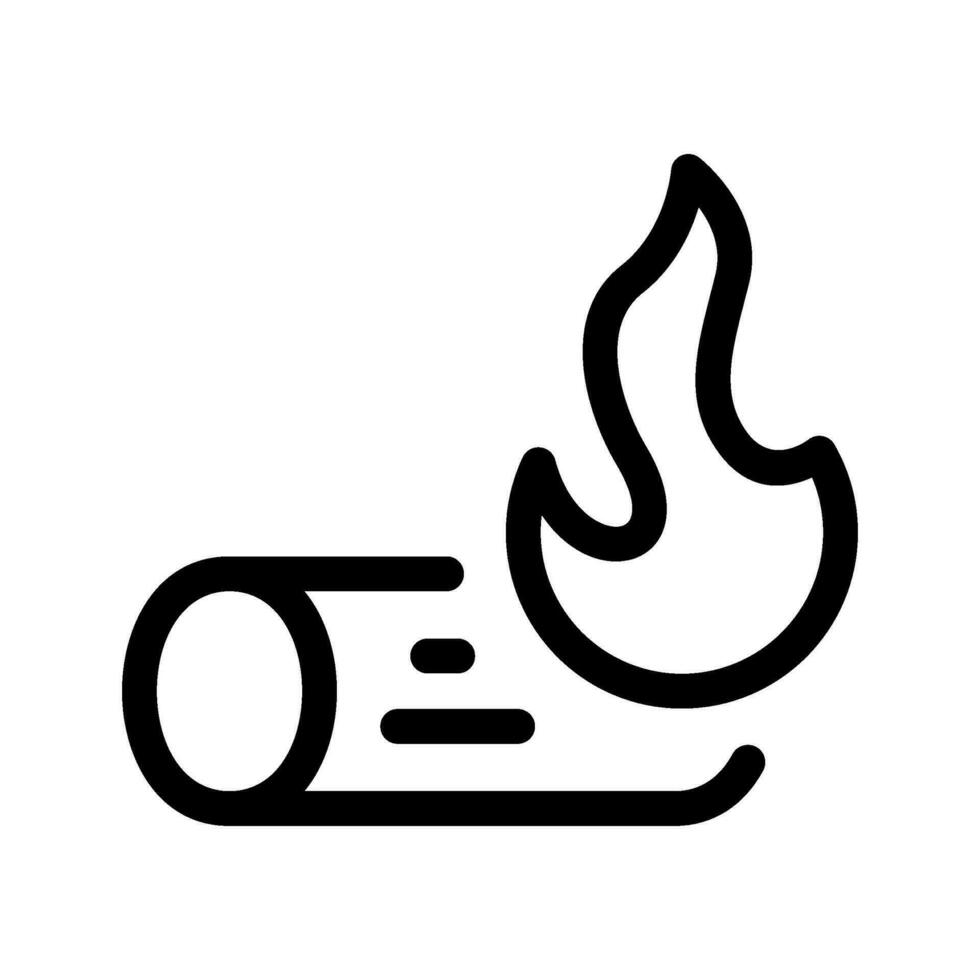 Fire Icon Vector Symbol Design Illustration