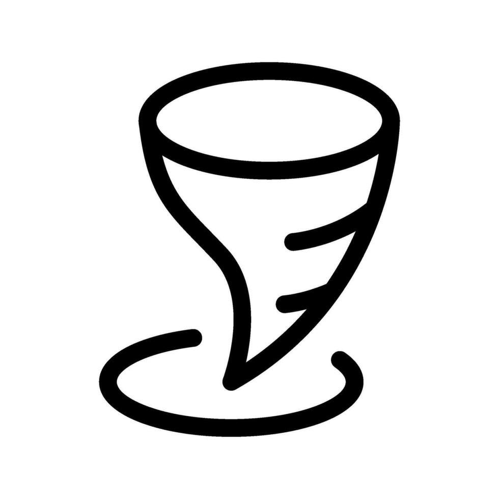 tornado icono vector símbolo diseño ilustración