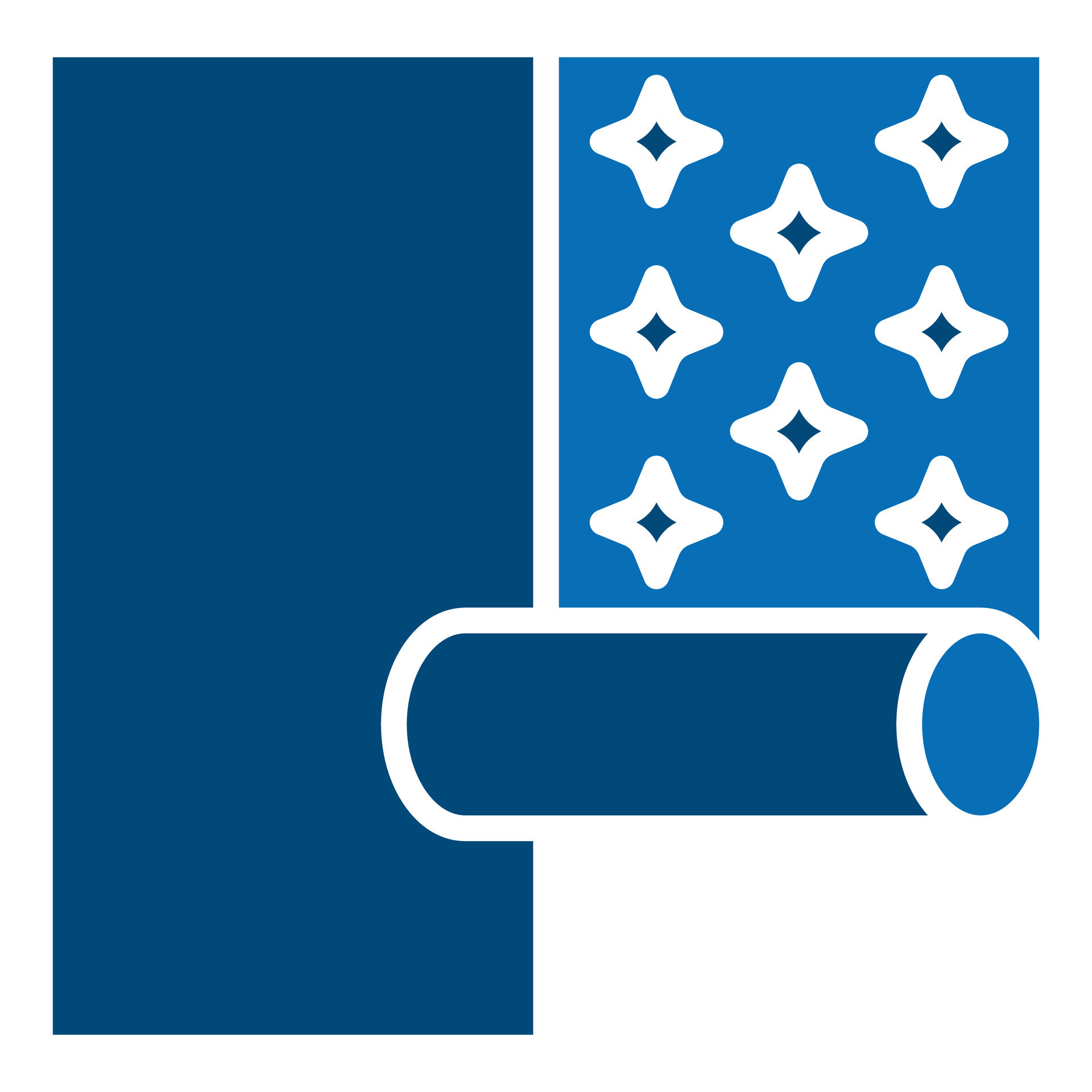 Wallpaper Installation icon line vector illustration 36379063 Vector