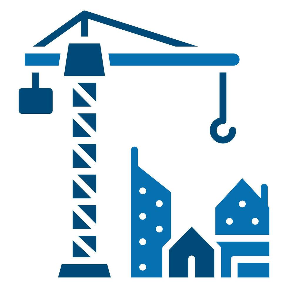 Construction icon line vector illustration