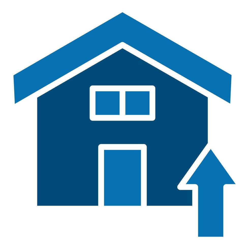 House Upgrades icon line vector illustration