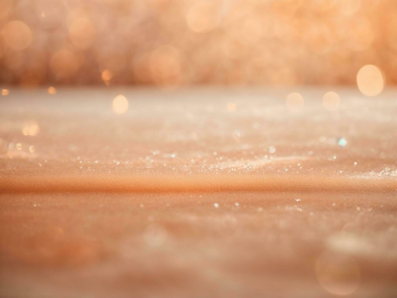 AI generated abstract background in soft peach tones, bokeh, stains photo