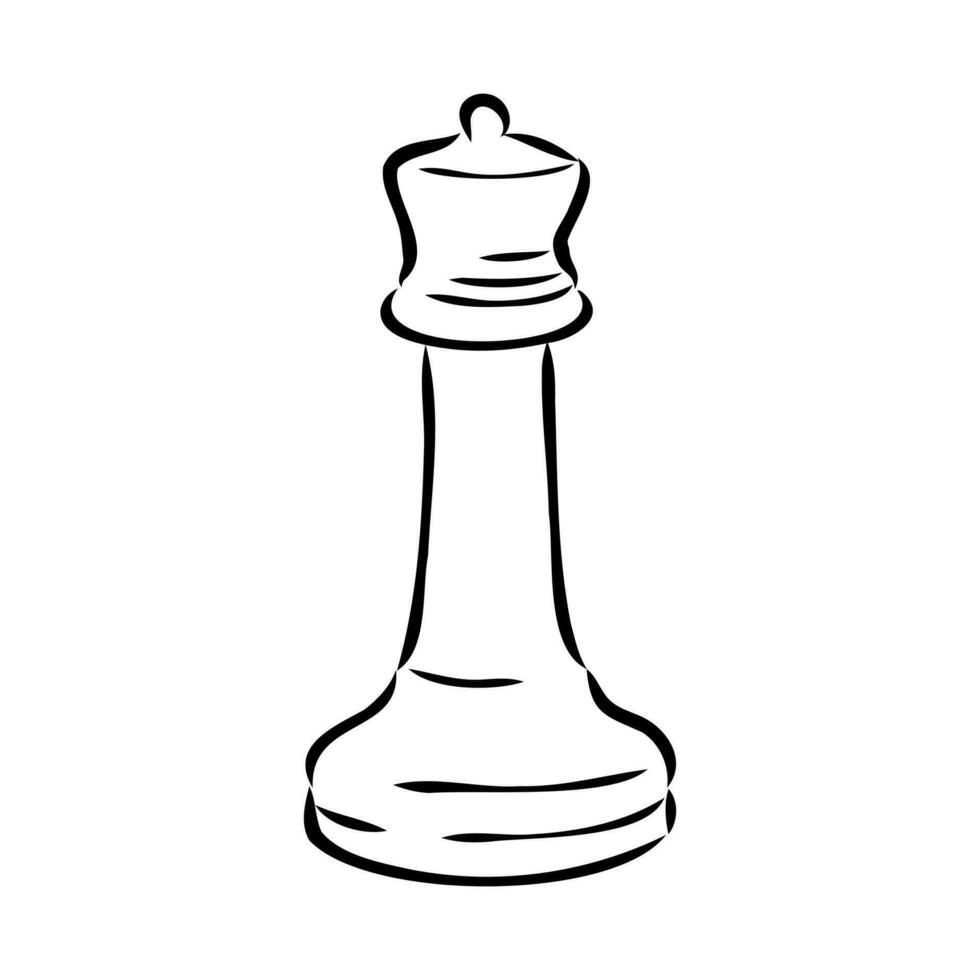 chess vector sketch