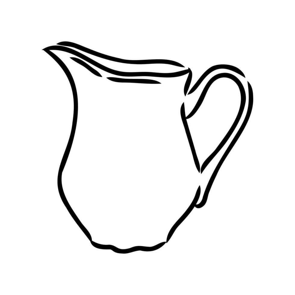 jug vector sketch