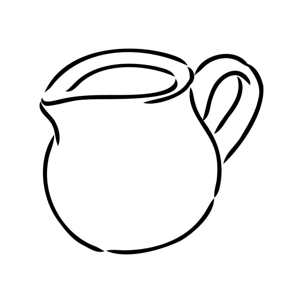 jug vector sketch