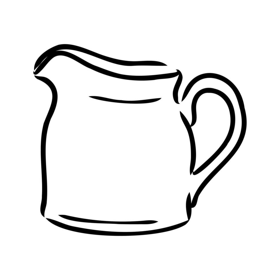 jug vector sketch