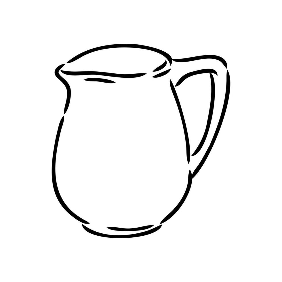 jug vector sketch