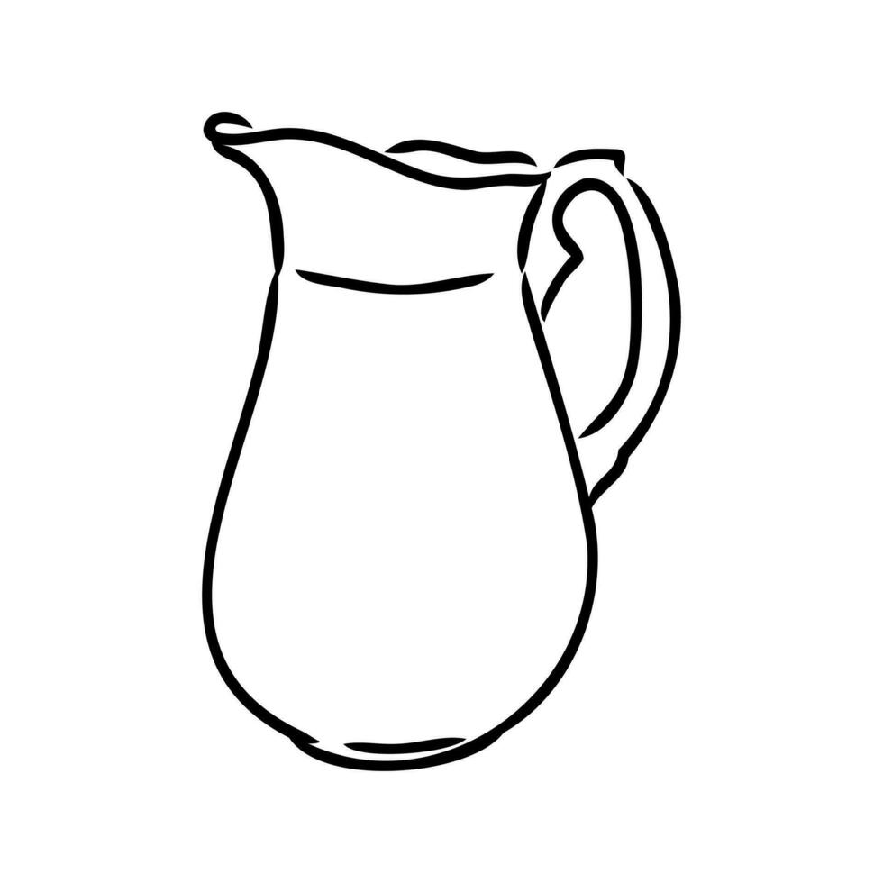 jug vector sketch