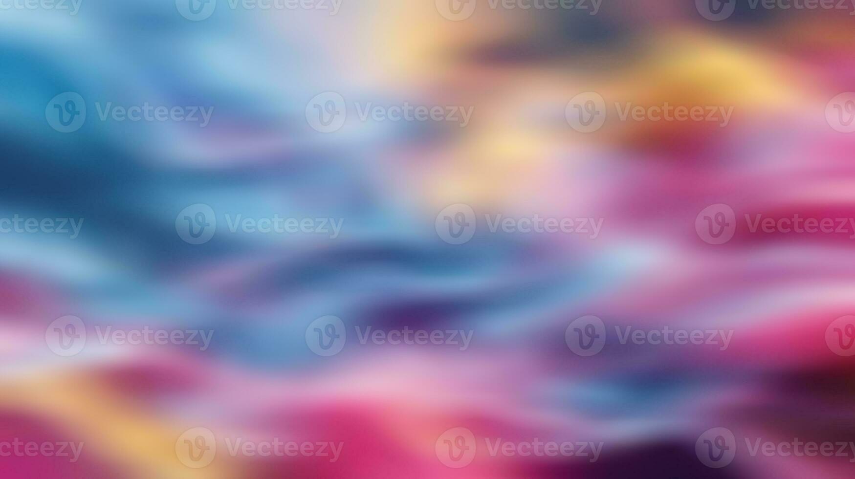 AI generated Abstract colorful background. Texture of wavy fabric. Colorful blurred background. photo