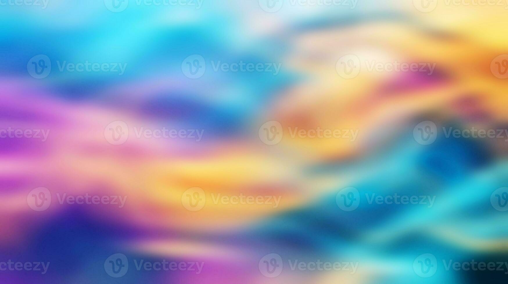 AI generated Abstract colorful background. Texture of wavy fabric. Colorful blurred background. photo