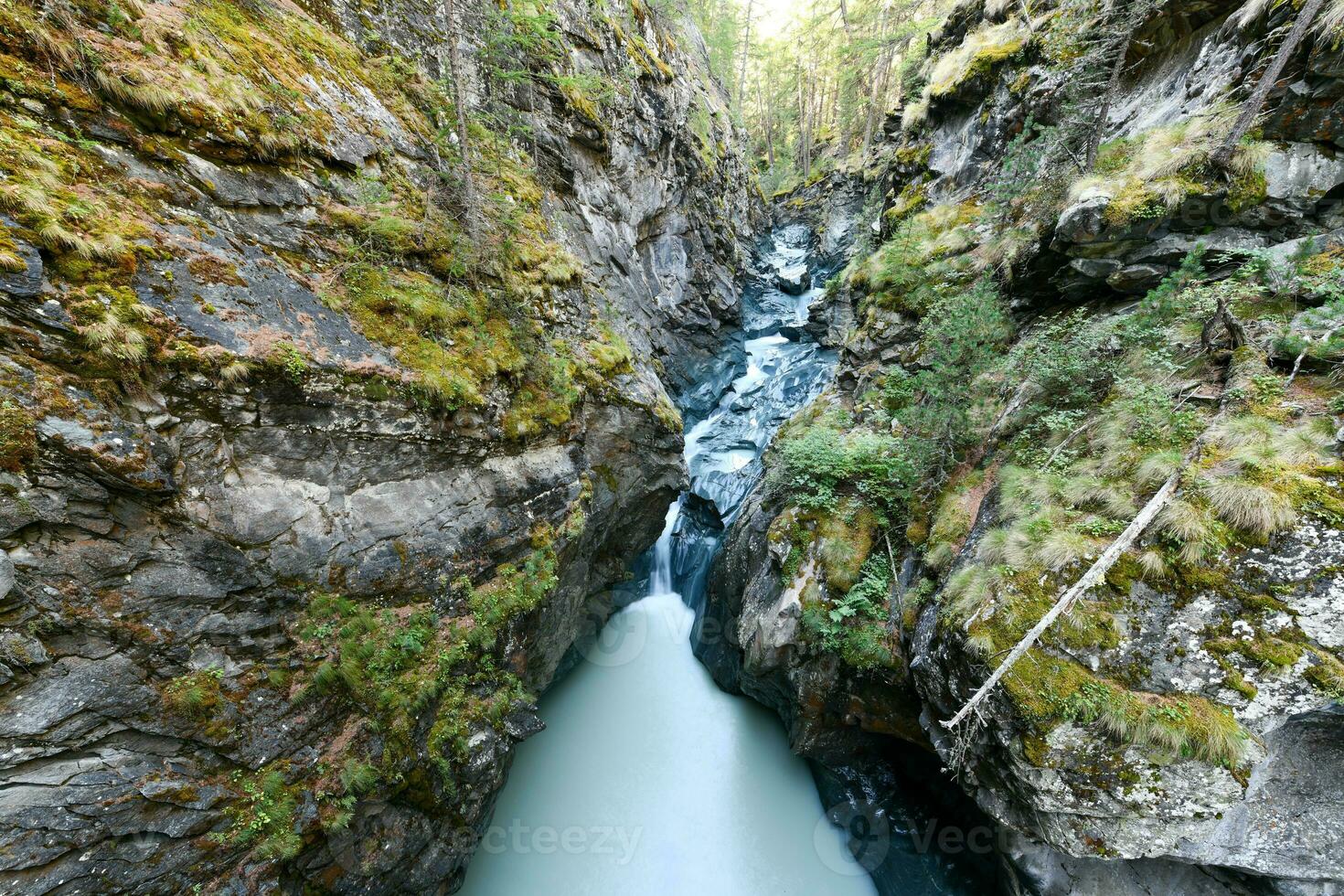 gordo garganta - zermatt, Suiza foto