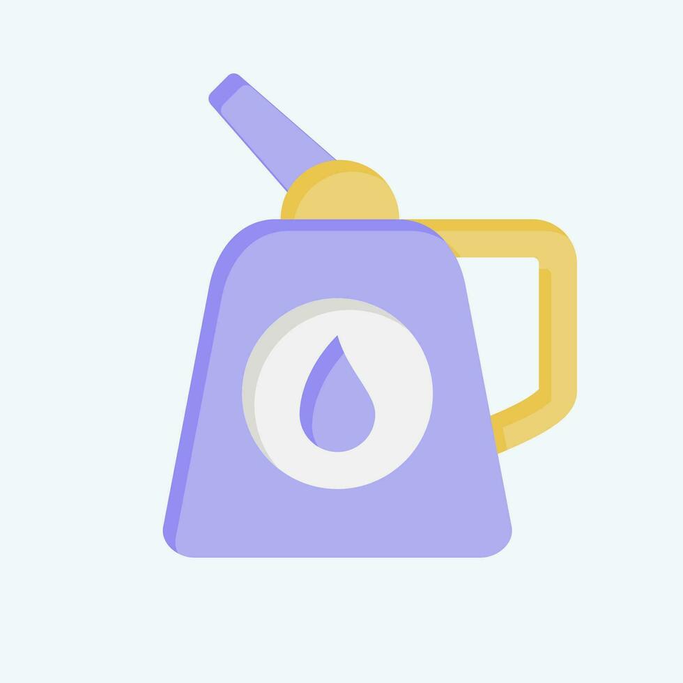 Icon Clothes Steamer. related to Laundry symbol. flat style. simple design editable. simple illustration vector