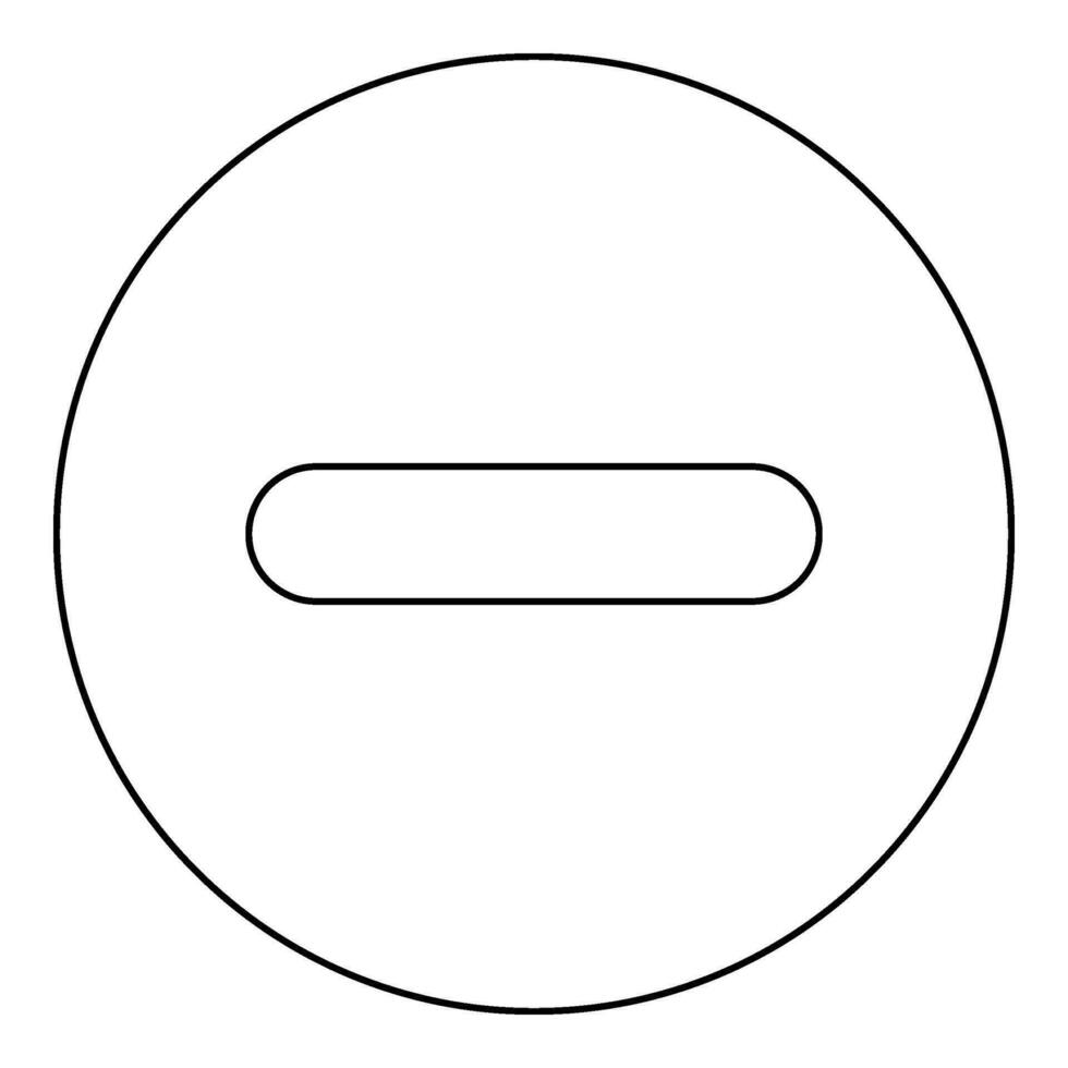 Bag of cement paper sack package component powder icon in circle round black color vector illustration image outline contour line thin style