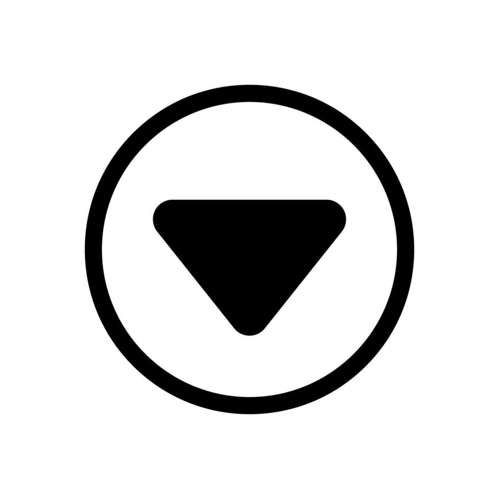 Download icon vector. Upload button illustration. Load symbol or logo. vector