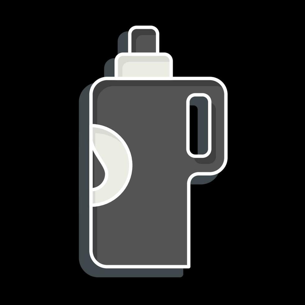 Icon Detergent. related to Laundry symbol. glossy style. simple design editable. simple illustration vector