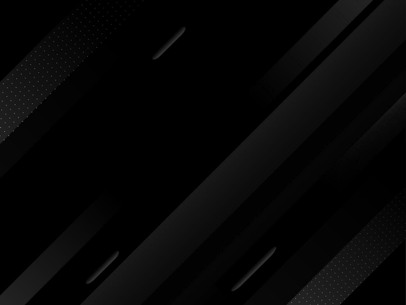 Dark geometric black abstract background elegent design pattern vector