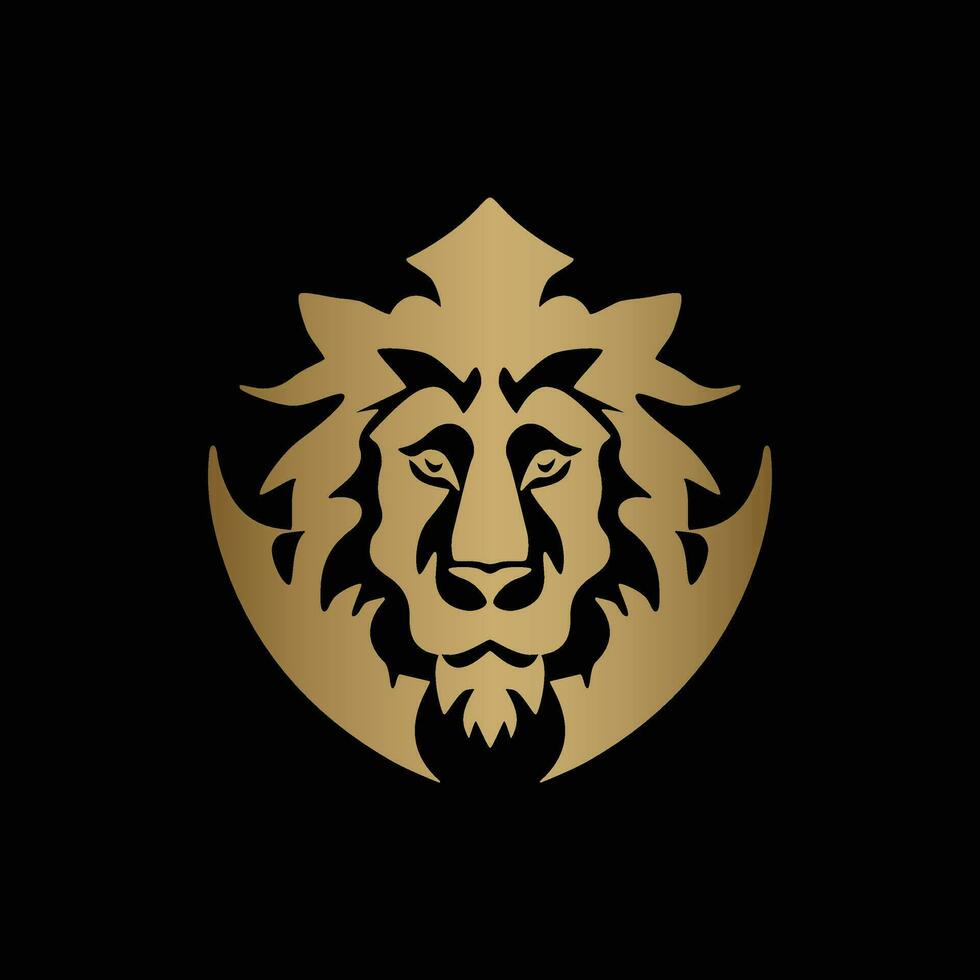 Lion Logo Design Vector Template